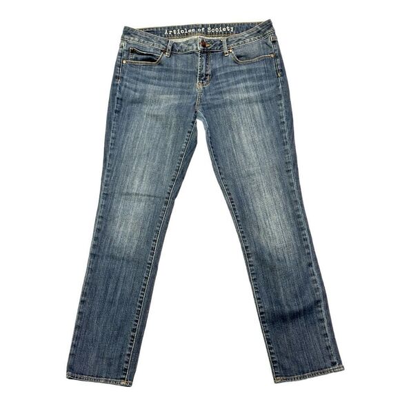 Articles Of Society Parker Medium Wash Jeans Size 27 - Picture 3 of 10